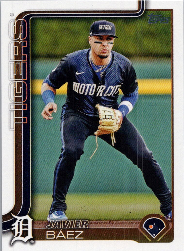 2025 Topps #545 Javier Báez Detroit Tigers