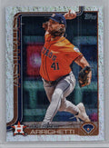 2025 Topps #522 Spencer Arrighetti Holo Foil Houston Astros