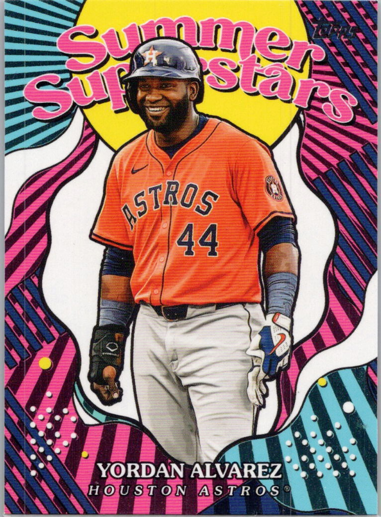 2025 Topps #SS-15 Yordan Alvarez Summer Superstars Houston Astros
