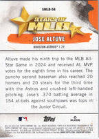 2025 Topps #SMLB-58 Jose Altuve Stars of MLB Houston Astros