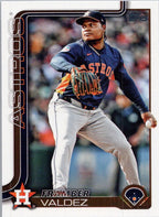 2025 Topps #544 Framber Valdez Houston Astros