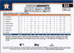 2025 Topps #522 Spencer Arrighetti Houston Astros