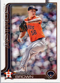 2025 Topps #693 Hunter Brown Houston Astros