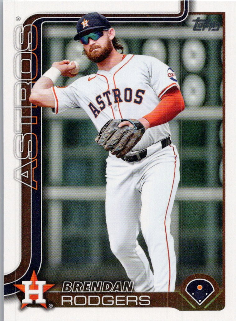 2025 Topps #440 Brendan Rodgers Houston Astros