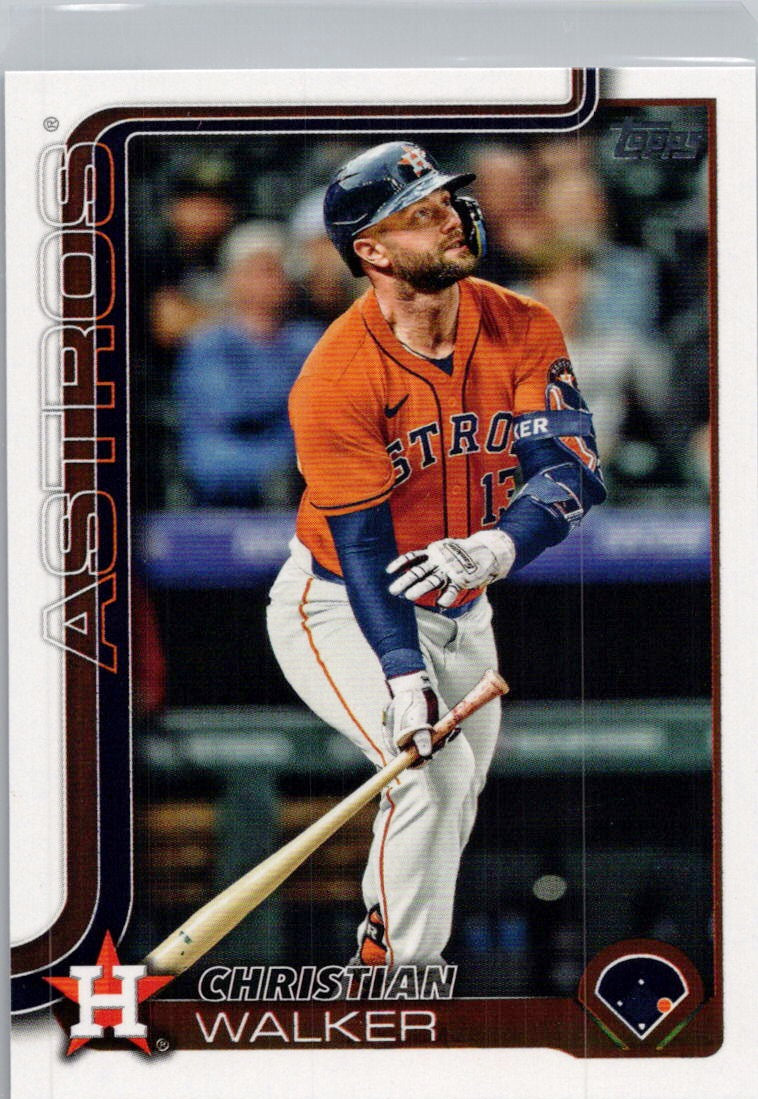 2025 Topps #441 Christian Walker Houston Astros