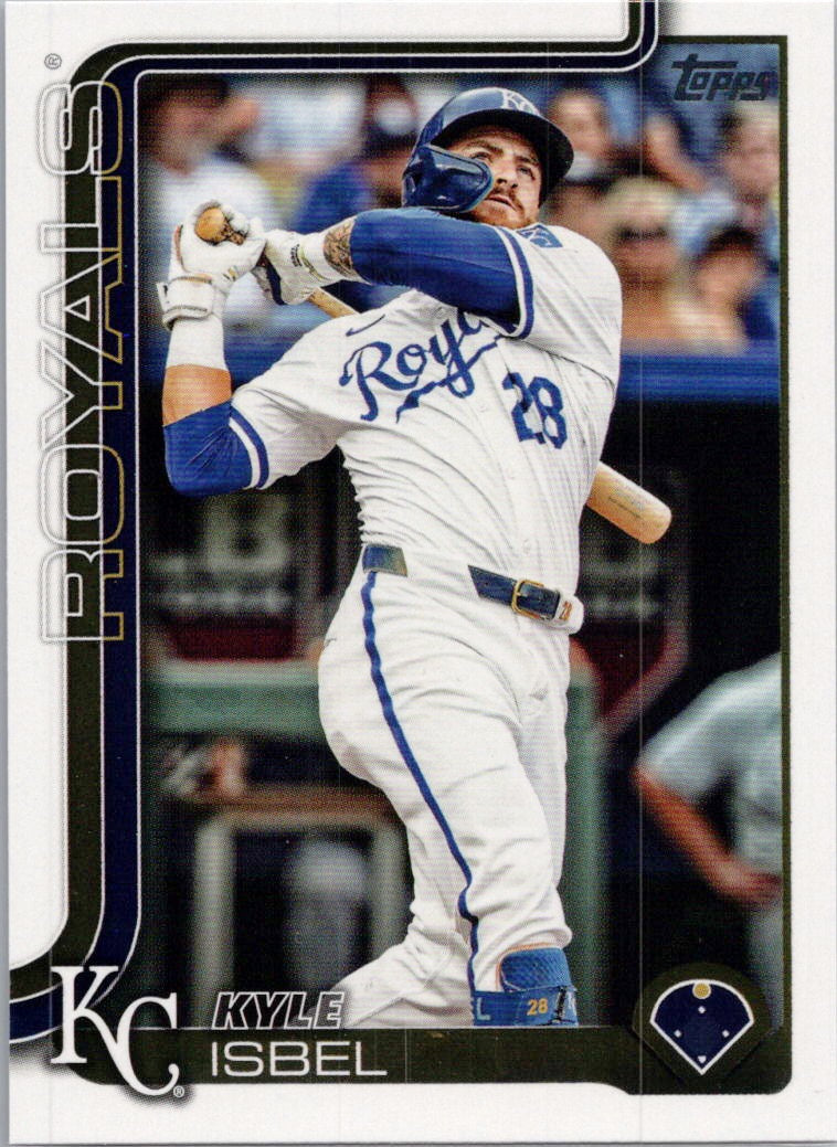 2025 Topps #470 Kyle Isbel Kansas City Royals