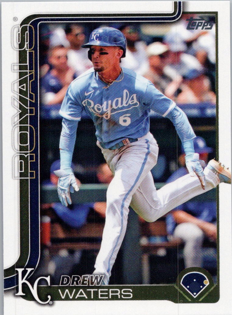 2025 Topps #546 Drew Waters Kansas City Royals