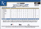 2025 Topps #607 Alec Marsh Kansas City Royals