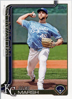 2025 Topps #607 Alec Marsh Kansas City Royals