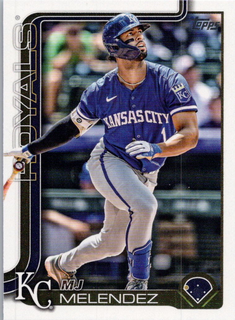 2025 Topps #536 MJ Melendez Kansas City Royals