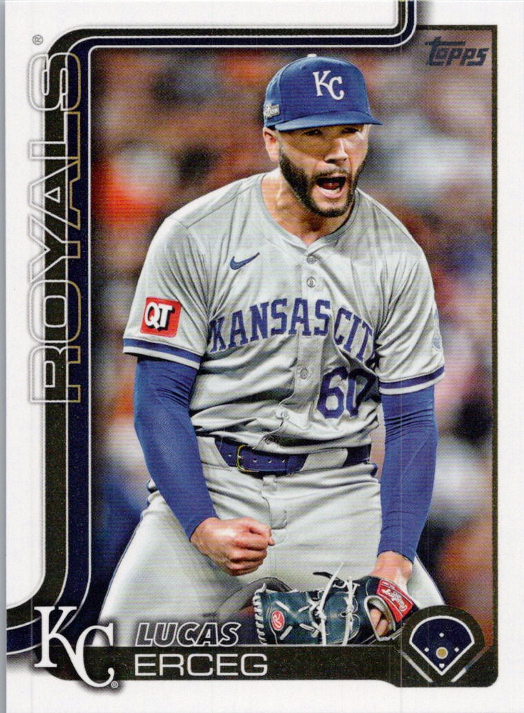 2025 Topps #377 Lucas Erceg Kansas City Royals