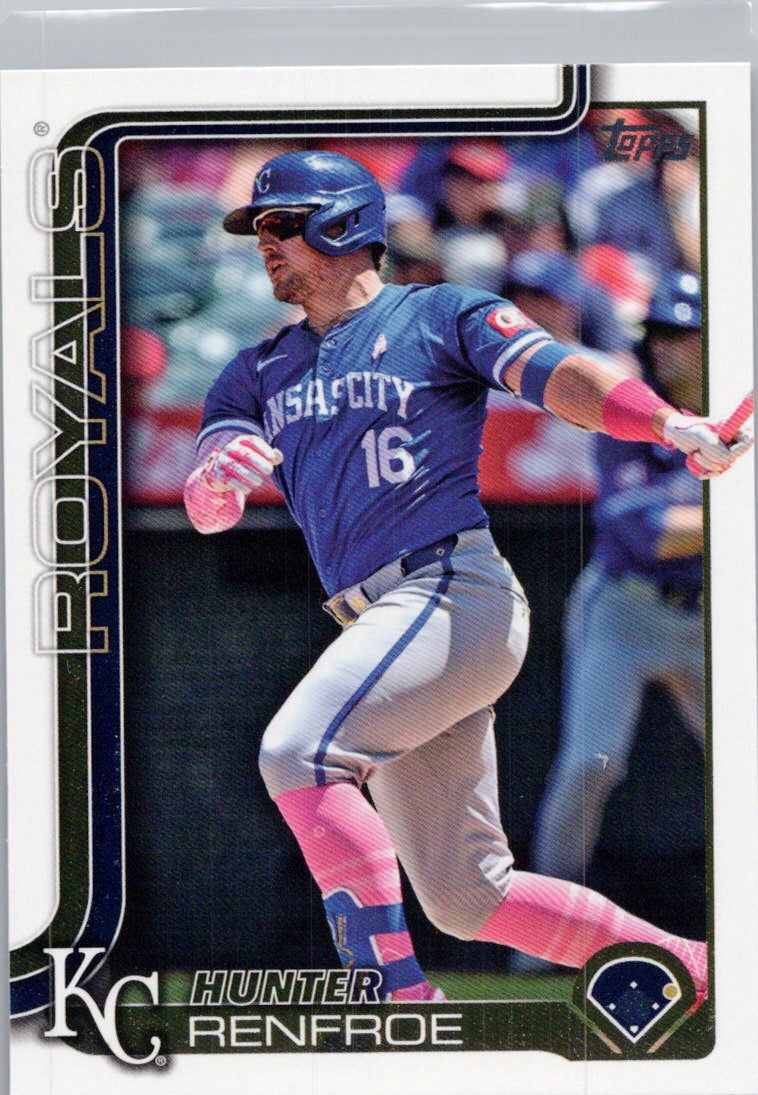 2025 Topps #598 Hunter Renfroe Kansas City Royals