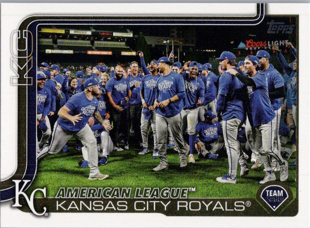 2025 Topps #519 Kansas City Royals Kansas City Royals