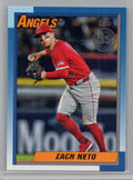 2025 Topps #90B2-24 Zach Neto 1990 Topps Baseball 35th Anniversary (Series Two) Los Angeles Angels