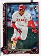 2025 Topps #387 Gustavo Campero Los Angeles Angels