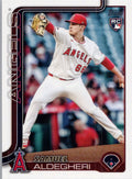 2025 Topps #438 Samuel Aldegheri Los Angeles Angels