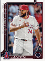 2025 Topps #375 Kenley Jansen Los Angeles Angels
