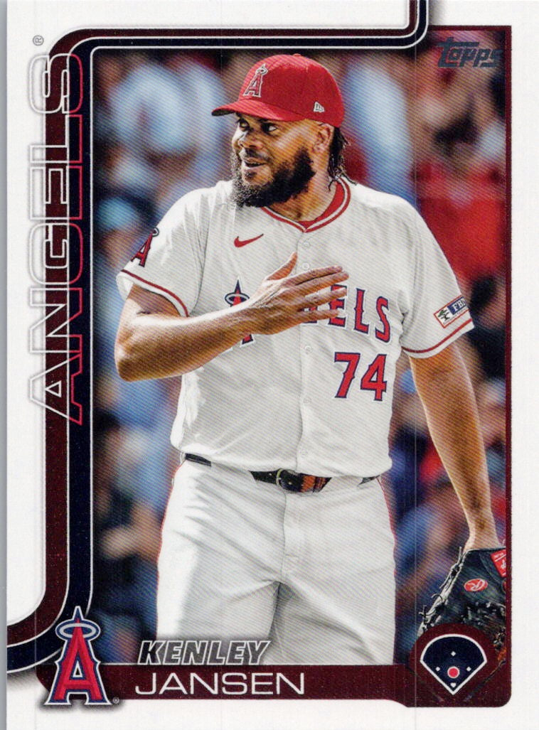 2025 Topps #375 Kenley Jansen Los Angeles Angels
