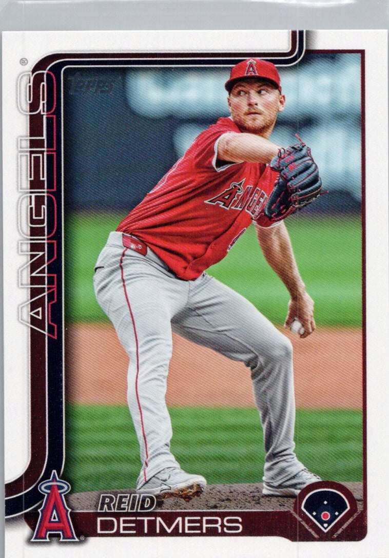 2025 Topps #471 Reid Detmers Los Angeles Angels