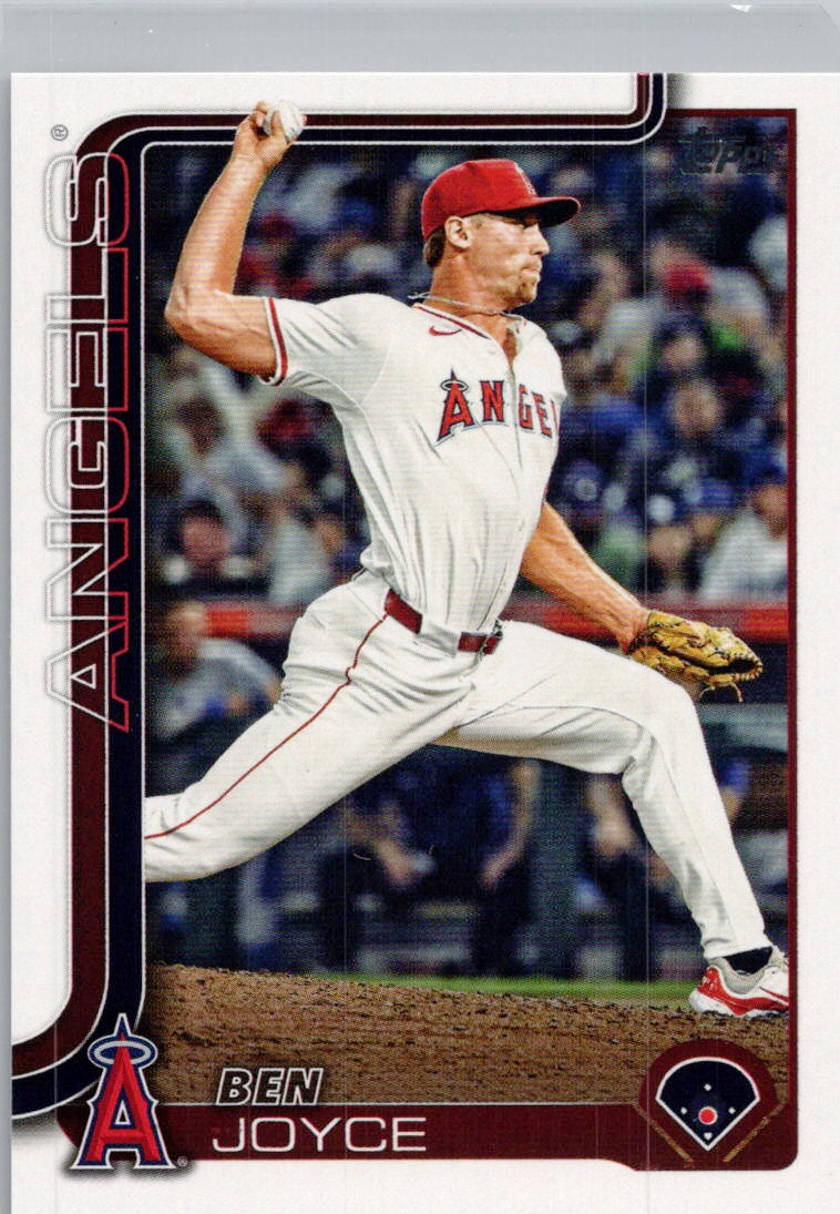 2025 Topps #602 Ben Joyce Los Angeles Angels