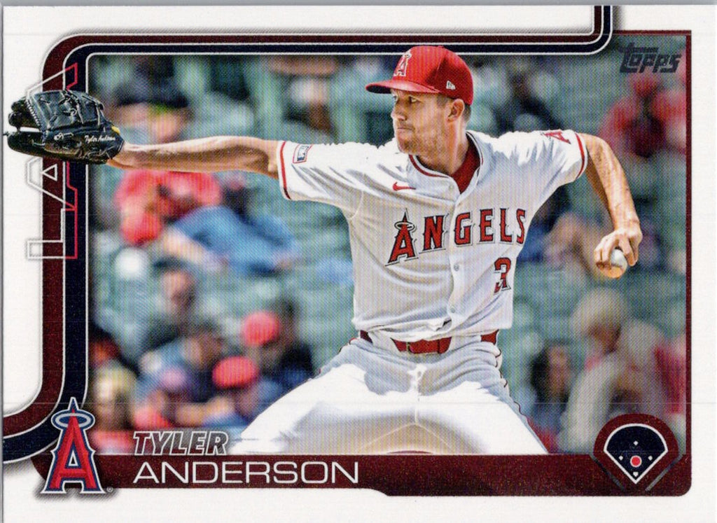 2025 Topps #606 Tyler Anderson Los Angeles Angels