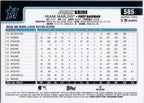2025 Topps #585 Jonah Bride Miami Marlins