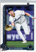 2025 Topps #399 Kyle Stowers Miami Marlins