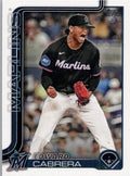 2025 Topps #371 Edward Cabrera Miami Marlins