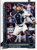 2025 Topps #523 Nick Fortes Miami Marlins