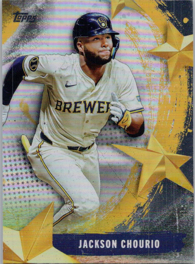 2025 Topps #SMLB-44 Jackson Chourio Stars of MLB Milwaukee Brewers