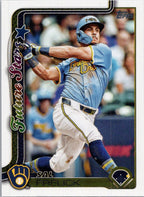 2025 Topps #651 Sal Frelick Milwaukee Brewers