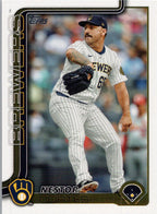 2025 Topps #604 Nestor Cortes Milwaukee Brewers