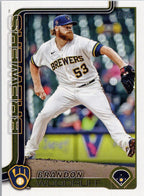 2025 Topps #620 Brandon Woodruff Milwaukee Brewers