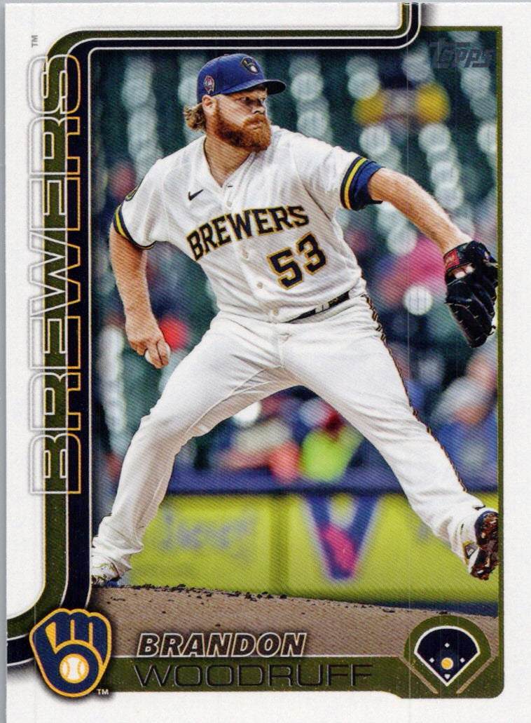2025 Topps #620 Brandon Woodruff Milwaukee Brewers