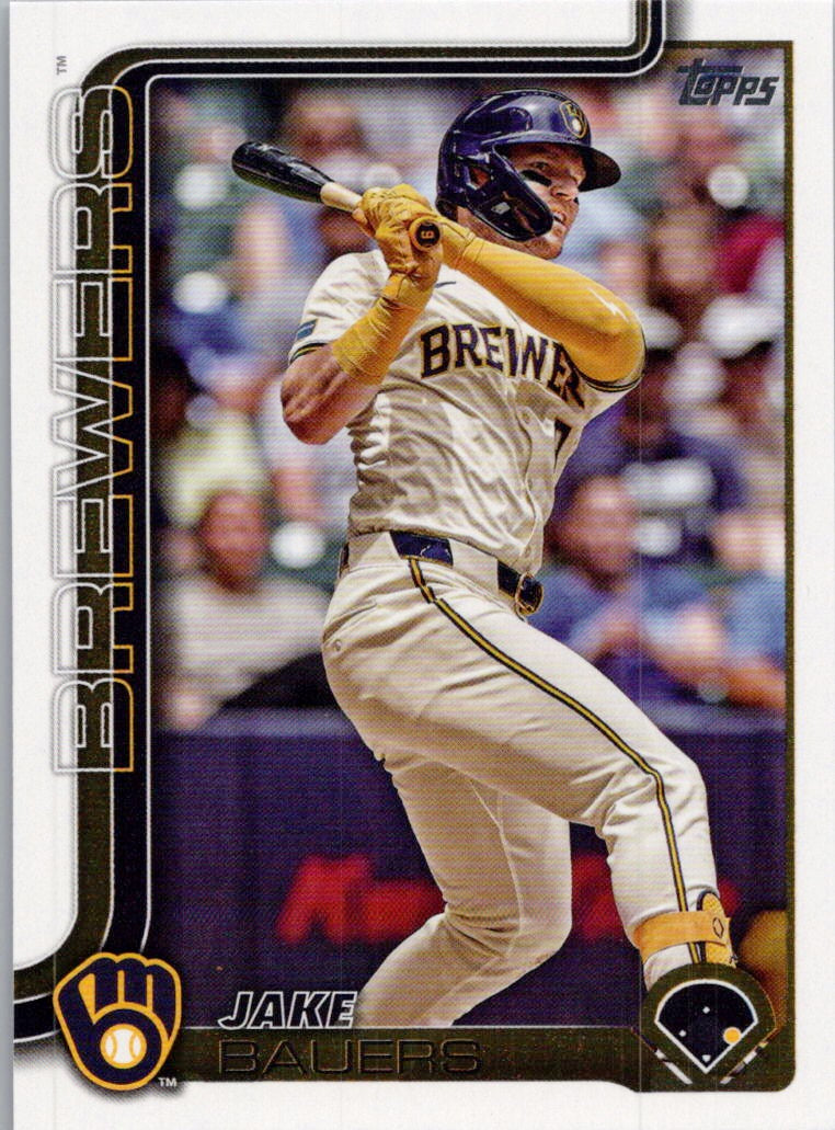 2025 Topps #618 Jake Bauers Milwaukee Brewers