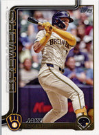 2025 Topps #618 Jake Bauers Milwaukee Brewers