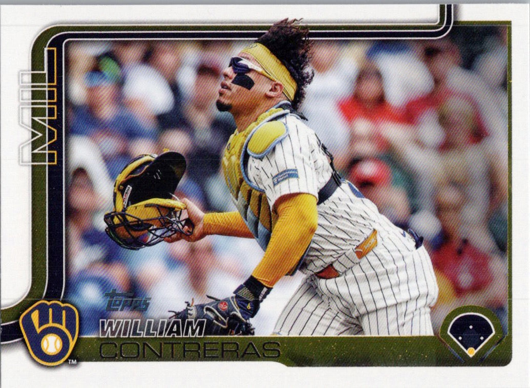 2025 Topps #433 William Contreras Milwaukee Brewers