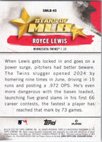 2025 Topps #SMLB-45 Royce Lewis Stars of MLB Minnesota Twins