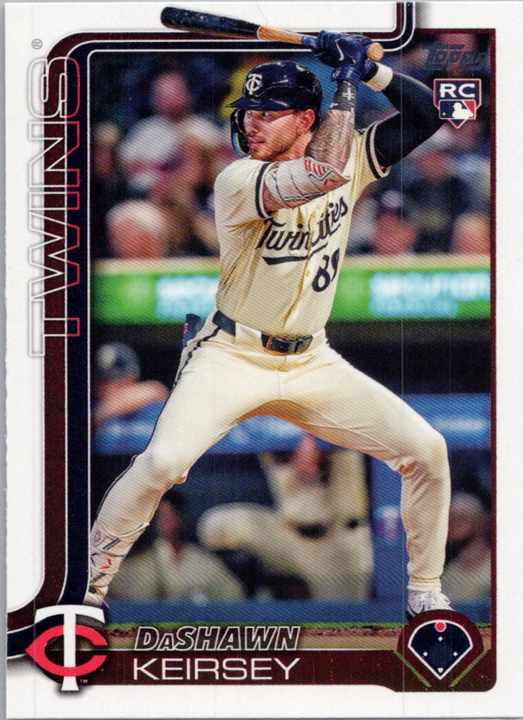 2025 Topps #605 DaShawn Keirsey Minnesota Twins