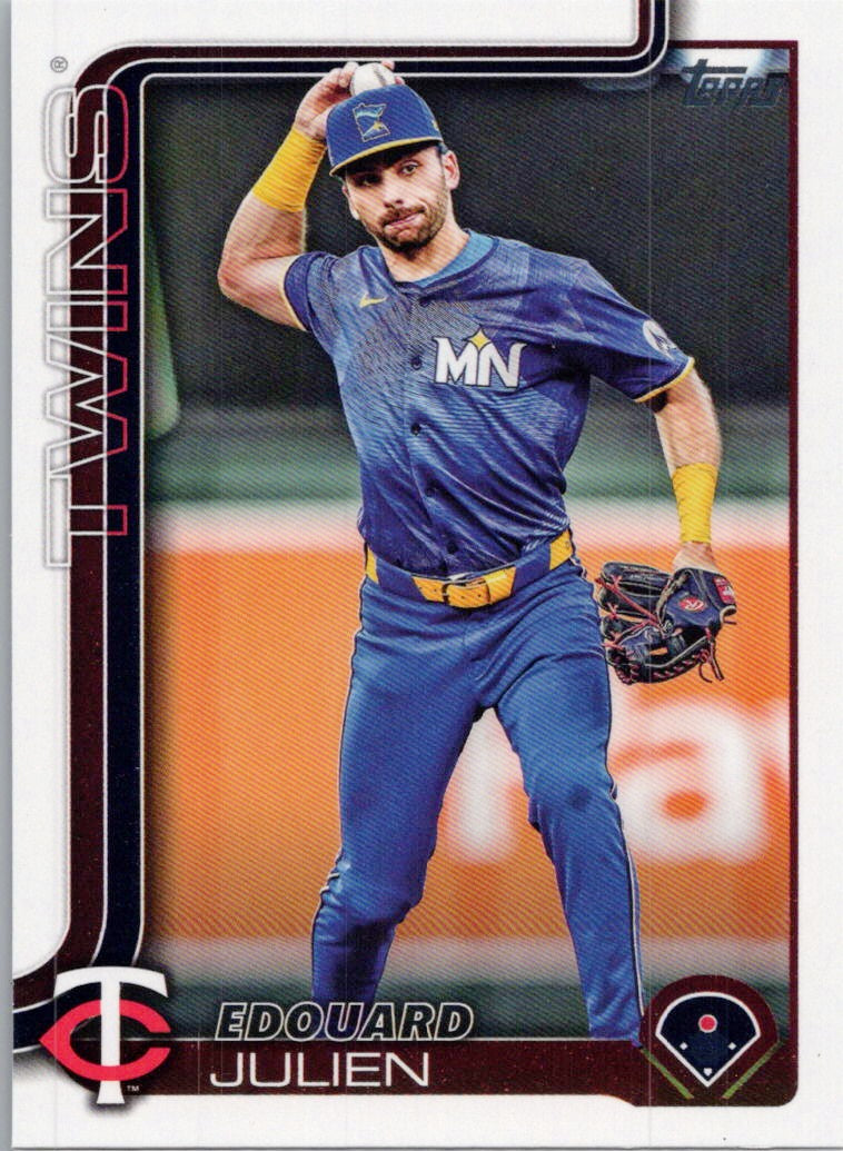 2025 Topps #503 Edouard Julien Minnesota Twins