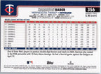 2025 Topps #356 Harrison Bader Minnesota Twins