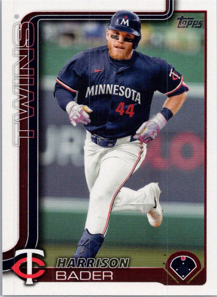2025 Topps #356 Harrison Bader Minnesota Twins