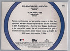 2025 Topps #DD-3 Juan Soto / Francisco Lindor Dynamic Duos New York Mets
