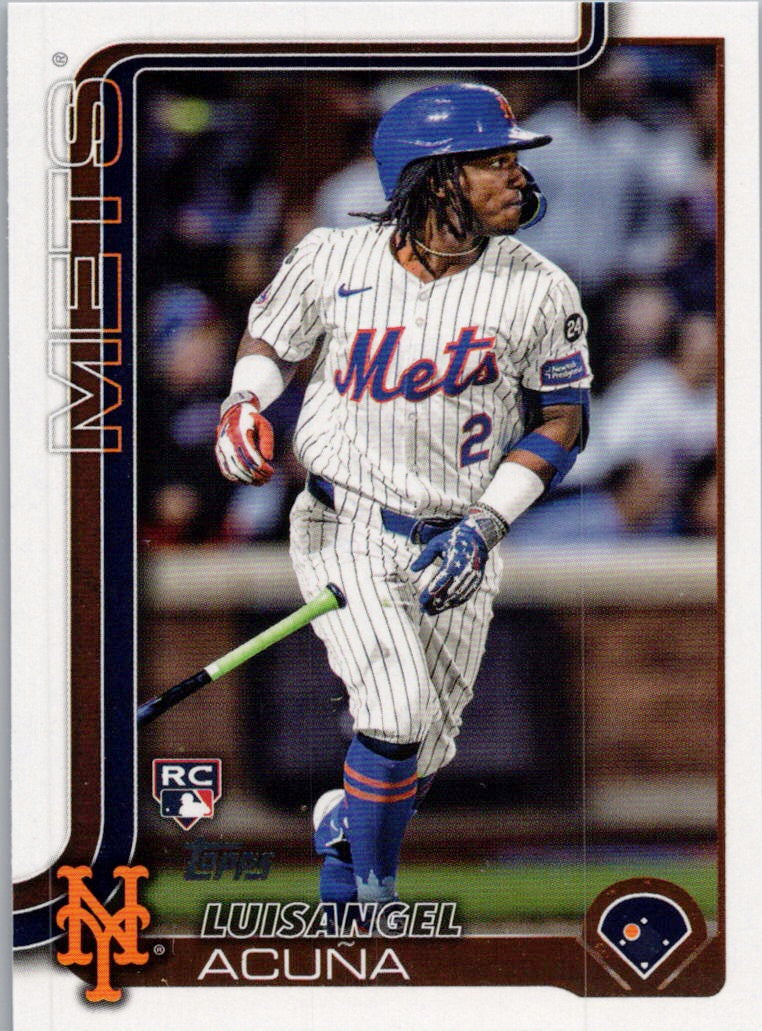 2025 Topps #524 Luisangel Acuña New York Mets