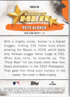 2025 Topps #SMLB-46 Pete Alonso Stars of MLB New York Mets