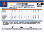 2025 Topps #518 Ronny Mauricio New York Mets