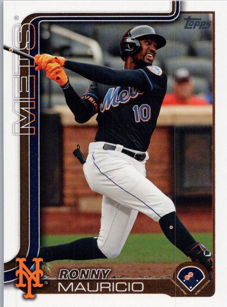 2025 Topps #518 Ronny Mauricio New York Mets