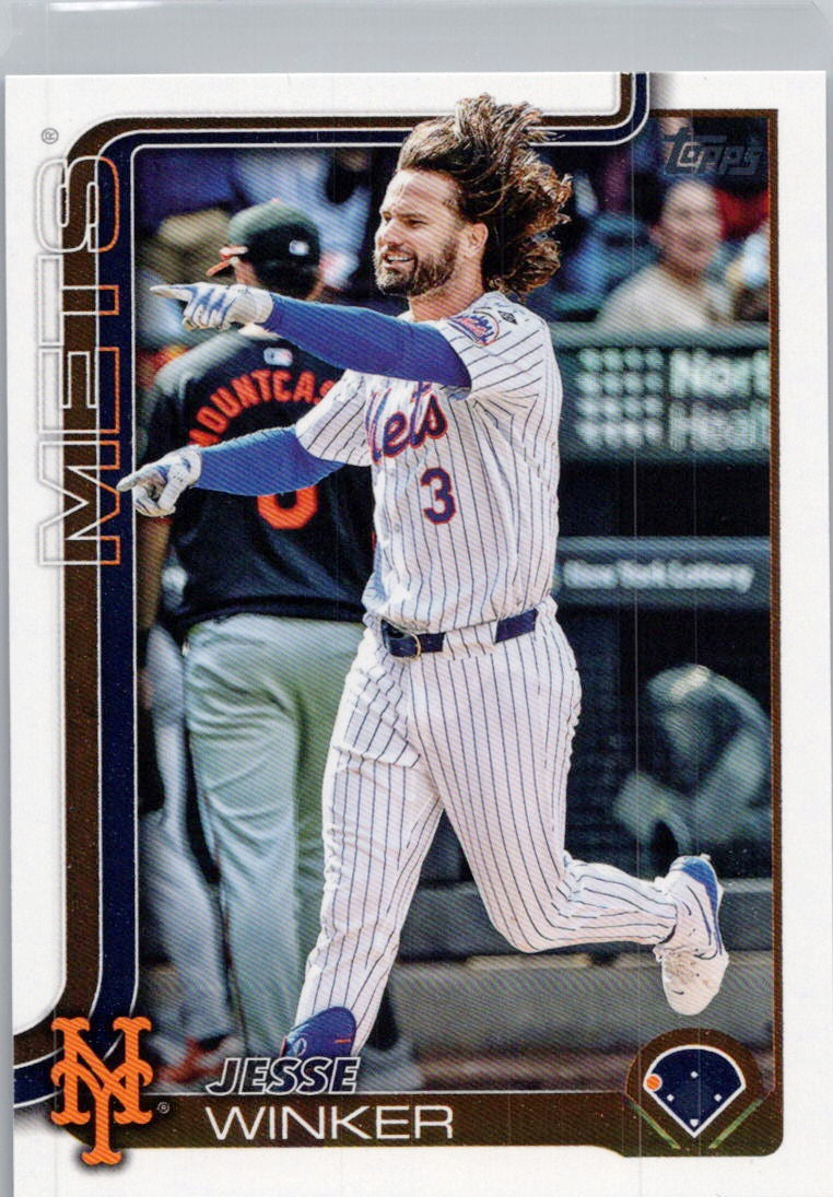 2025 Topps #629 Jesse Winker New York Mets