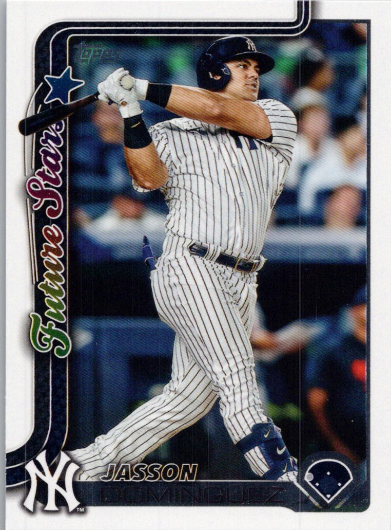 2025 Topps #590 Jasson Domínguez New York Yankees