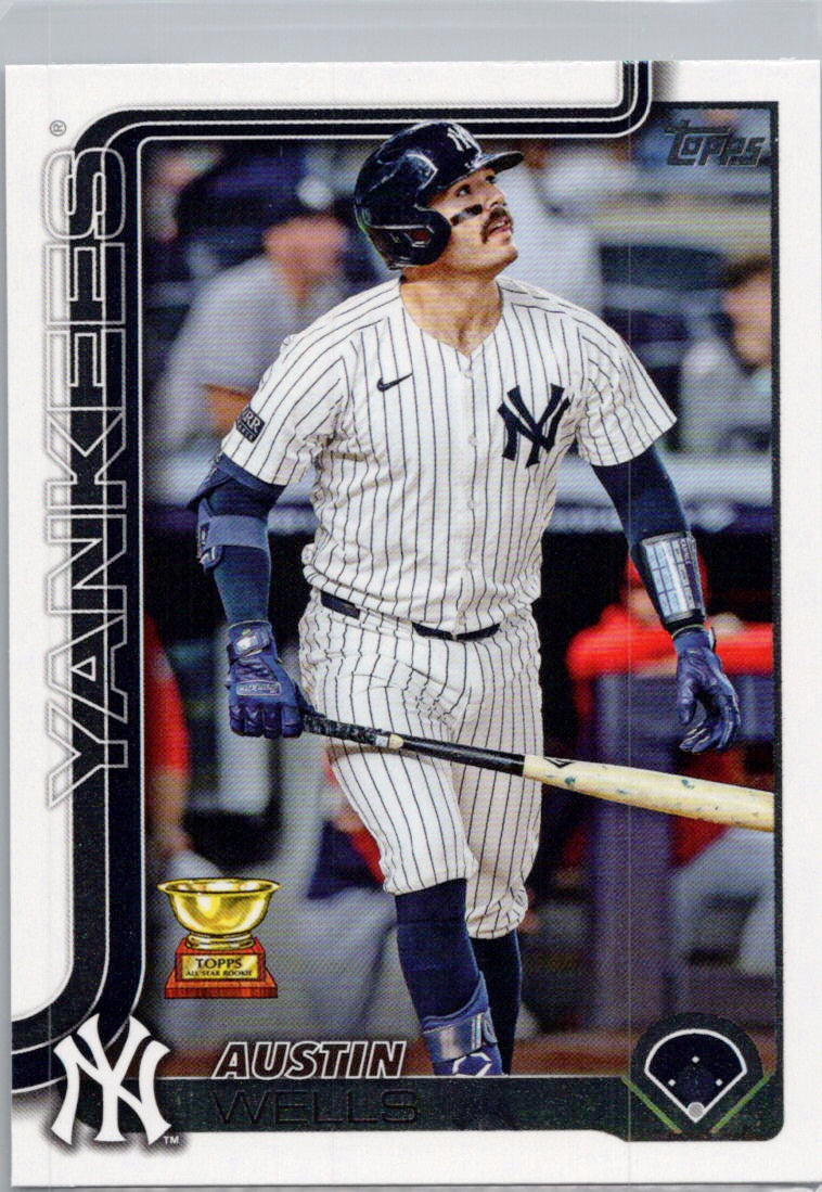 2025 Topps #591 Austin Wells New York Yankees